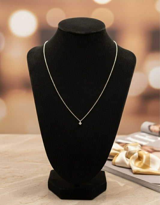 The Aurora Diamond Pendant | 0.20ctw Diamond | 14k Yellow Gold | 0.16gm